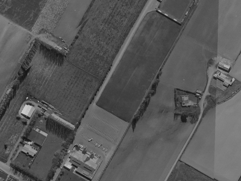 310 Sawyers Arms Road from the air, 1970-1974
