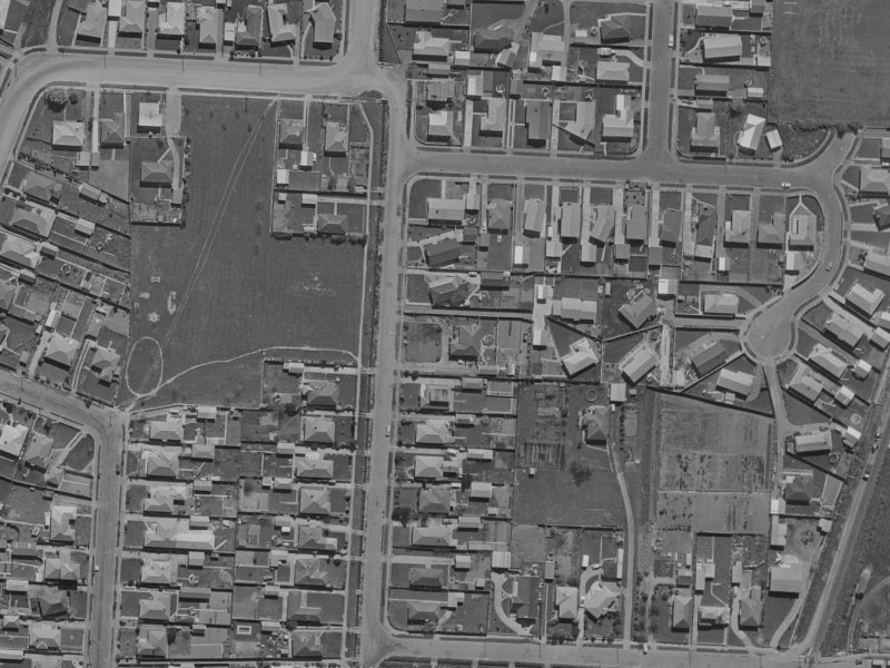 94A Cavendish Road from the air, 1970-1974