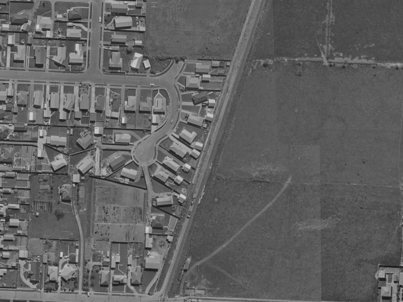 7 Penelope Place from the air, 1970-1974
