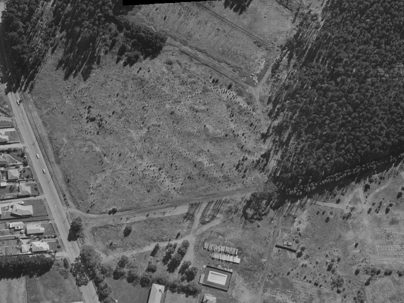 11 Mataroa Place from the air, 1970-1974