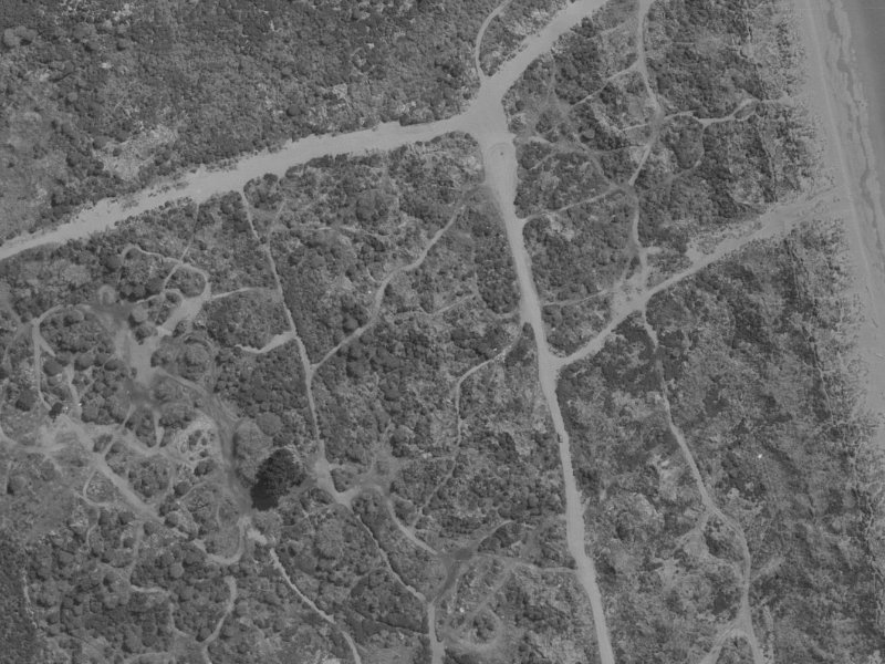 88B Aston Drive from the air, 1970-1974