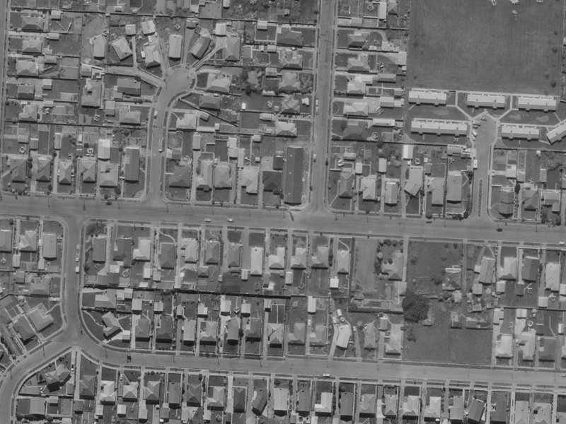 37 Daniels Road from the air, 1970-1974