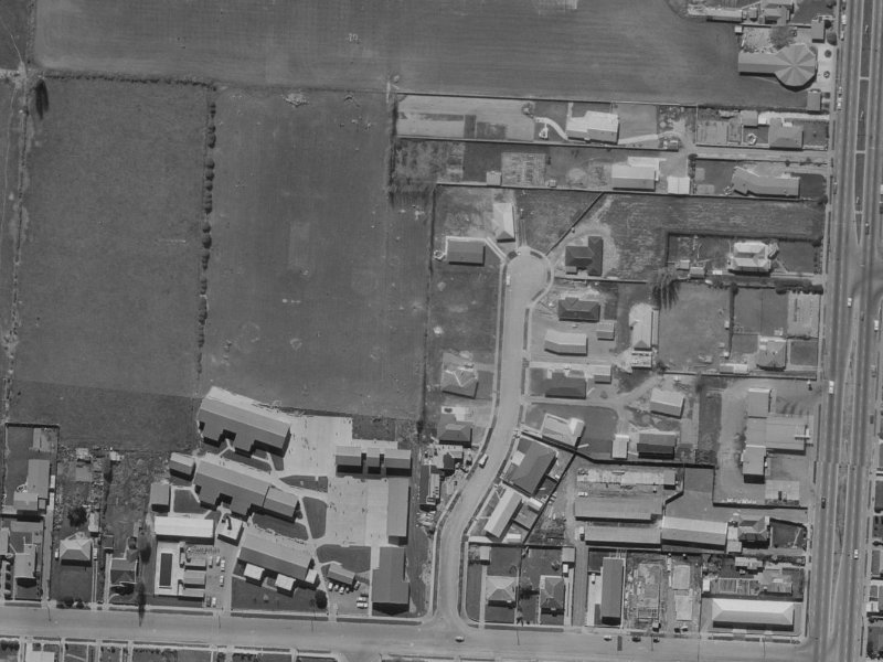 15 Valerie Place from the air, 1970-1974
