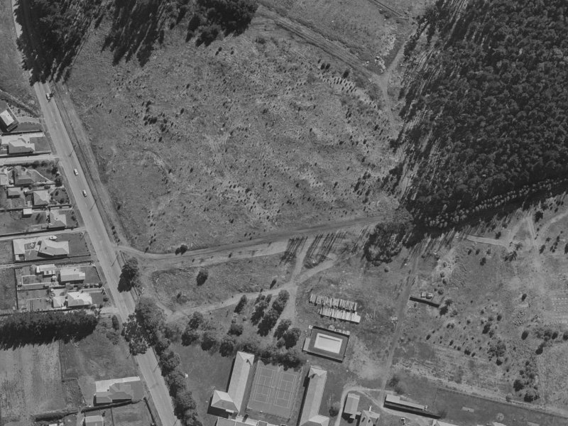 15 Mataroa Place from the air, 1970-1974