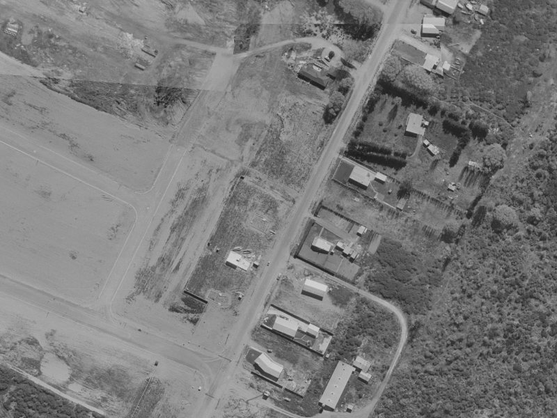 50 Inwoods Road from the air, 1970-1974