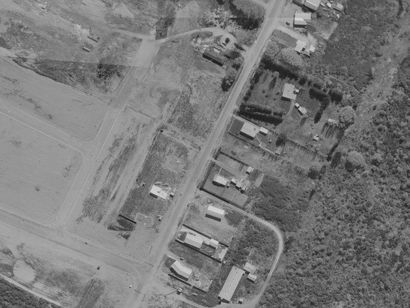 51 Inwoods Road from the air, 1970-1974