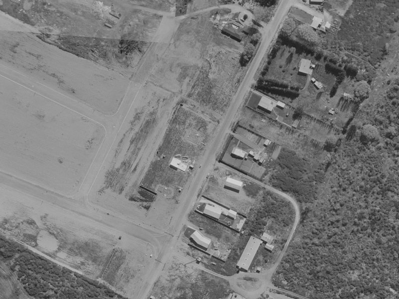 48 Inwoods Road from the air, 1970-1974