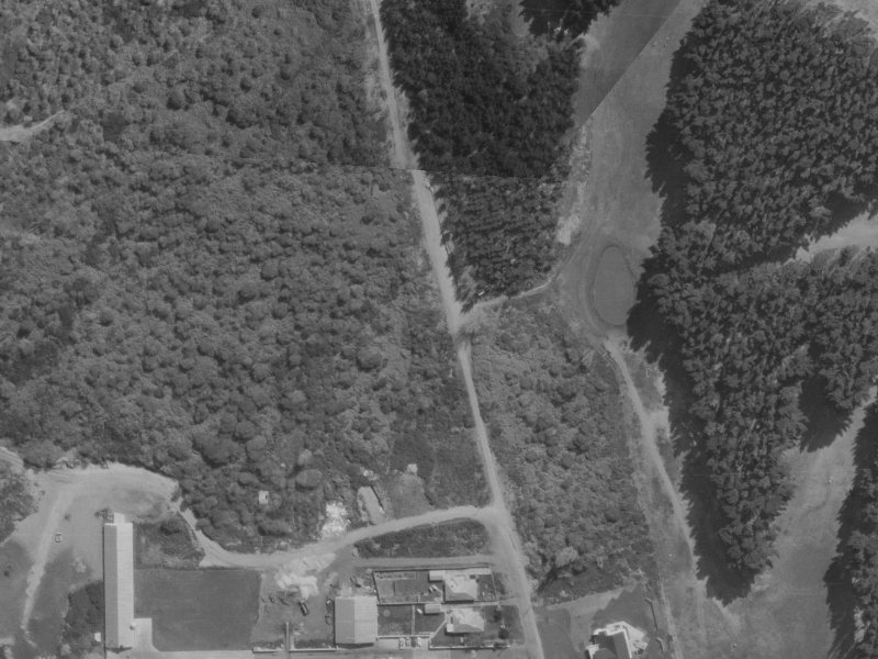 497 Bower Avenue from the air, 1970-1974