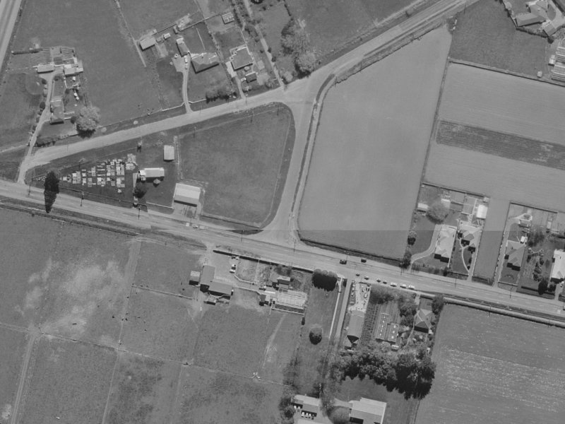 740 Harewood Road from the air, 1970-1974