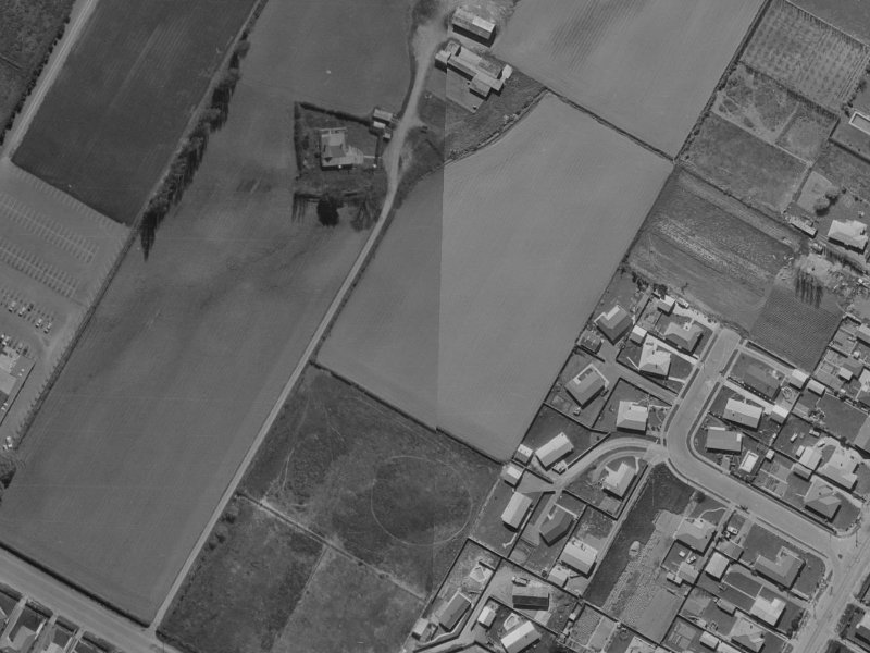 Baldoyle Way from the air, 1970-1974
