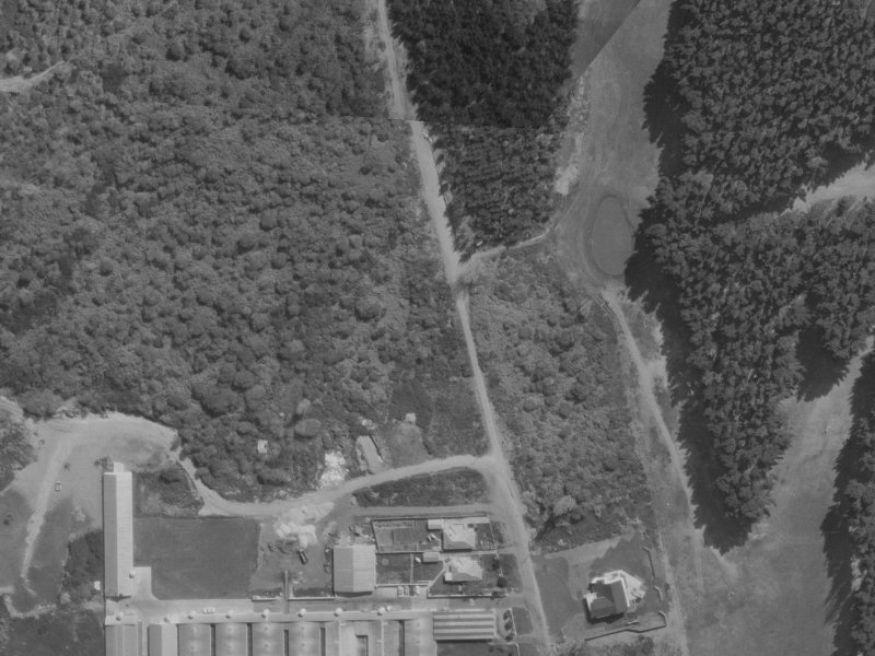 495 Bower Avenue from the air, 1970-1974