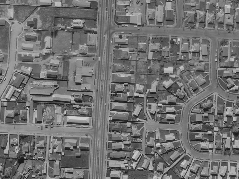 270 Main North Road from the air, 1970-1974