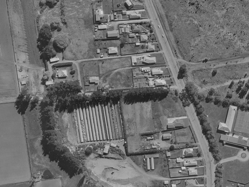 14 Suntory Lane from the air, 1970-1974