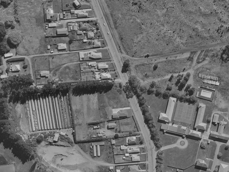 327A Burwood Road from the air, 1970-1974