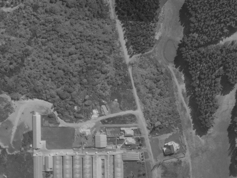 493 Bower Avenue from the air, 1970-1974