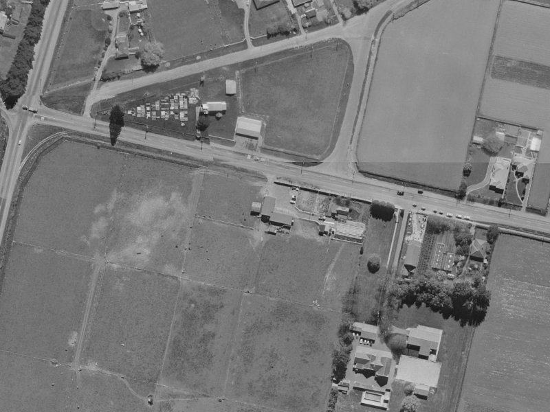 731 Harewood Road from the air, 1970-1974