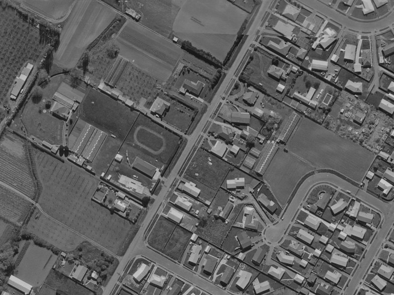52 Crofton Road from the air, 1970-1974