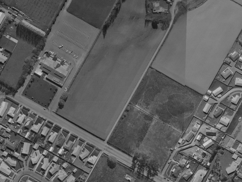 Ballybrack Place from the air, 1970-1974