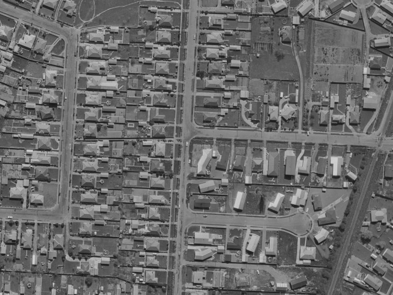 85 Tuckers Road from the air, 1970-1974