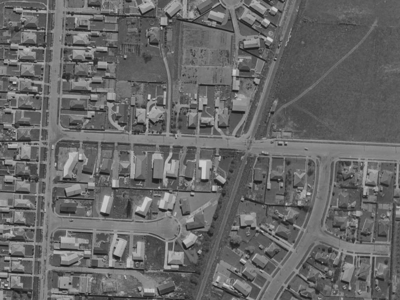 69 Tuckers Road from the air, 1970-1974