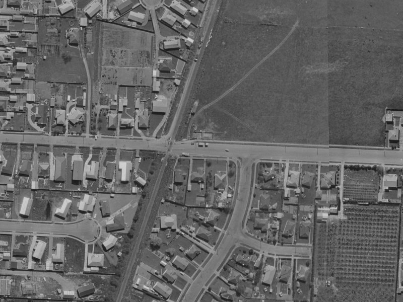 63 Tuckers Road from the air, 1970-1974