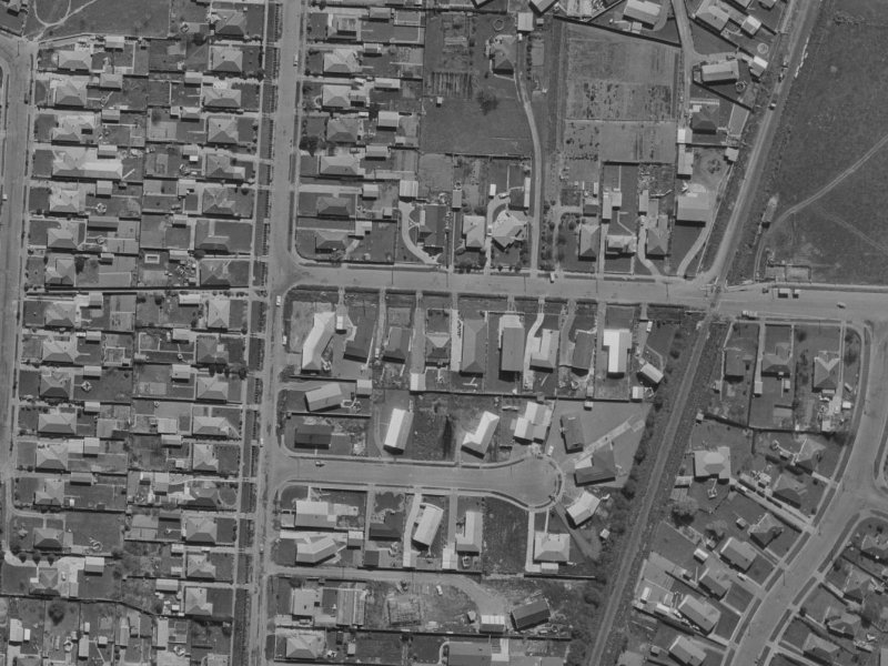 79 Tuckers Road from the air, 1970-1974
