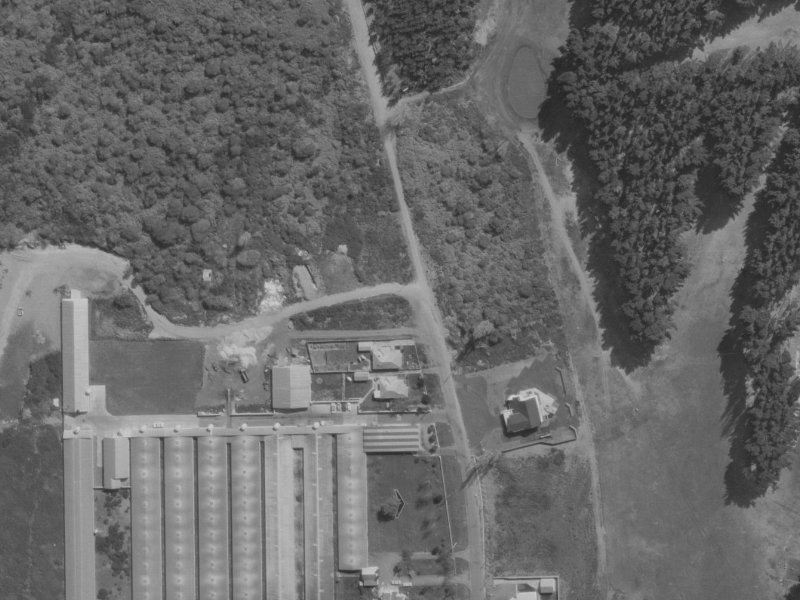Crofts Lane from the air, 1970-1974