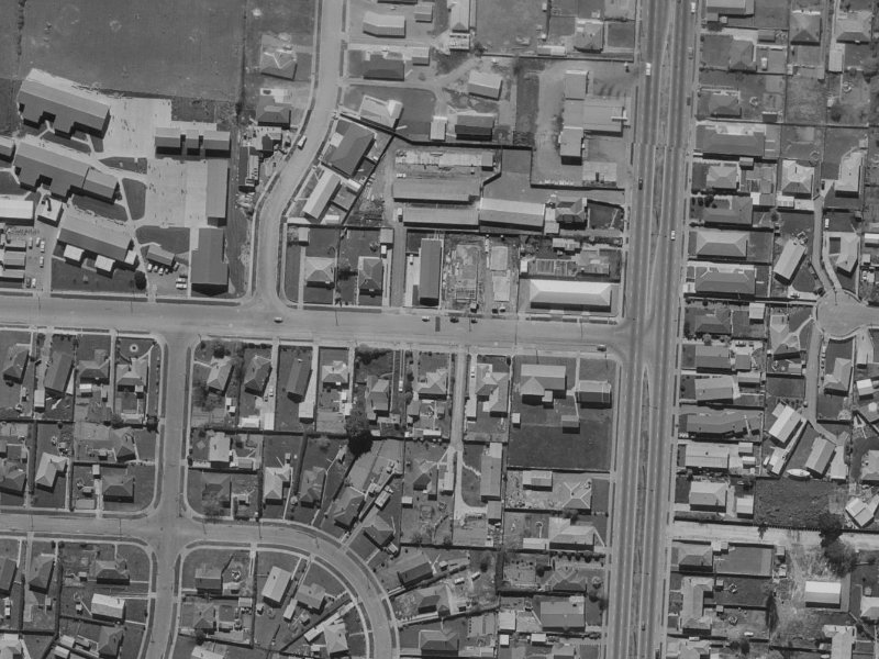 10 Tuckers Road from the air, 1970-1974
