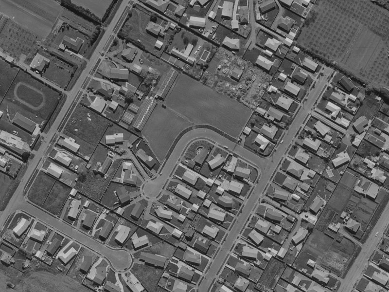 Egmont Place from the air, 1970-1974