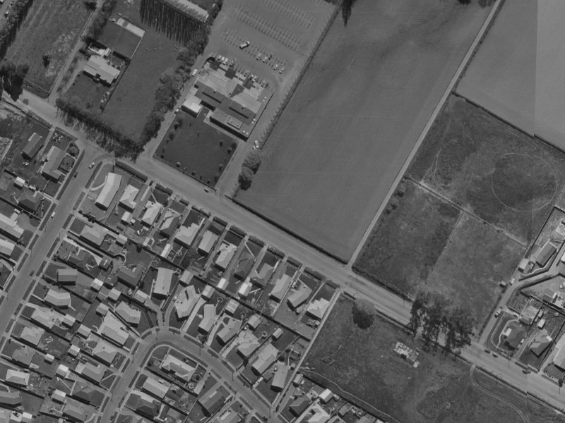294 Sawyers Arms Road from the air, 1970-1974