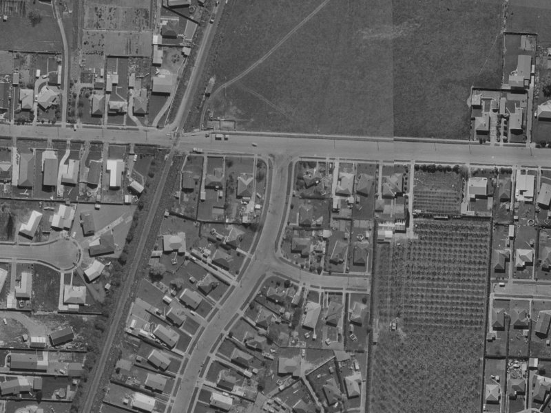 59 Uxbridge Street from the air, 1970-1974