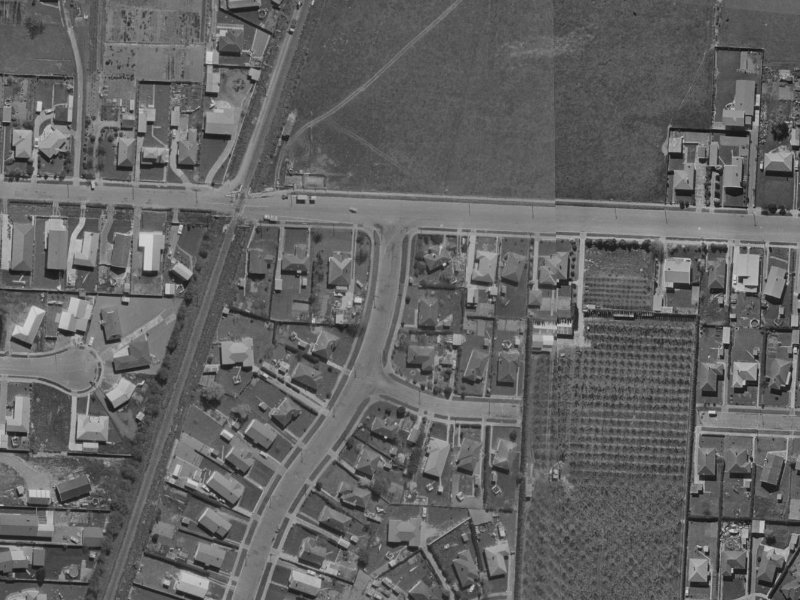 52 Uxbridge Street from the air, 1970-1974
