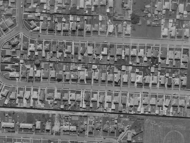 49 Wingate Street from the air, 1970-1974