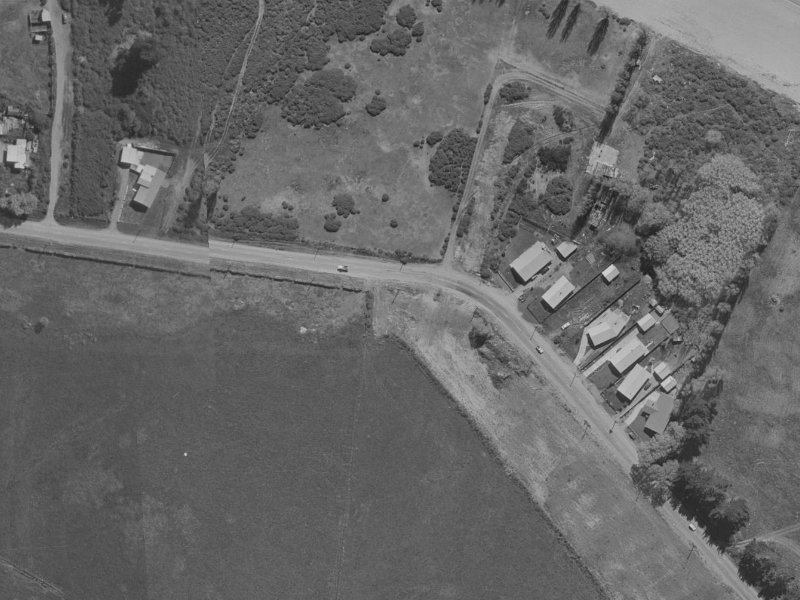 396 Mairehau Road from the air, 1970-1974