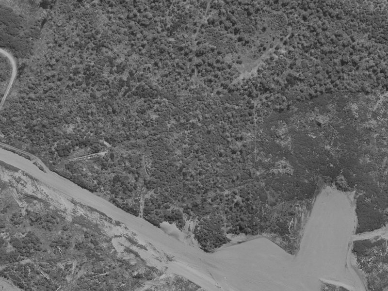 8B Tamarisk Place from the air, 1970-1974