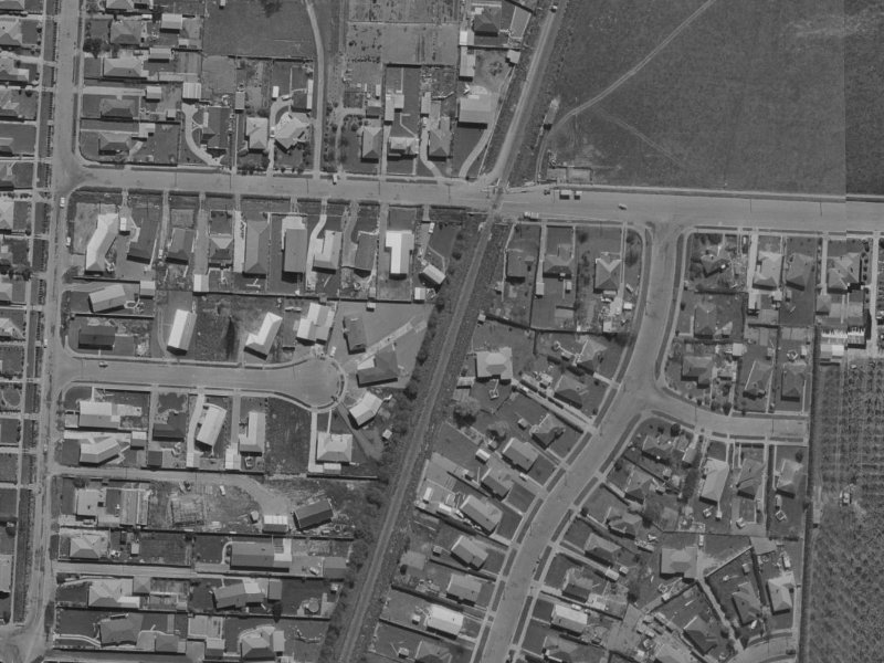 51 Uxbridge Street from the air, 1970-1974