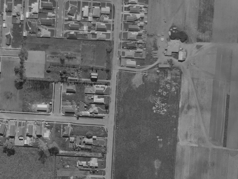117 Grimseys Road from the air, 1970-1974