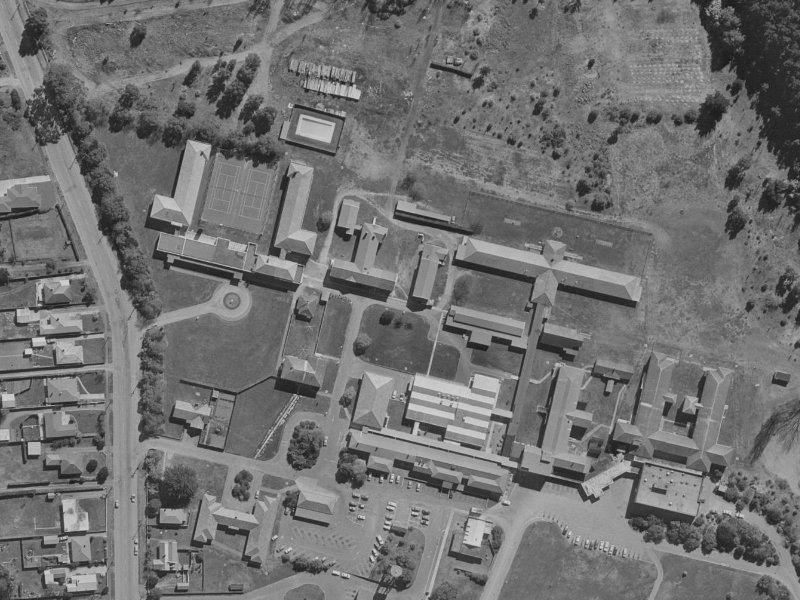 300 Burwood Road from the air, 1970-1974