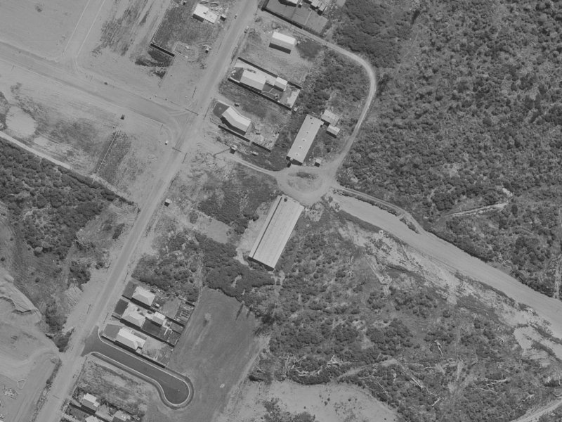 109 Queenspark Drive from the air, 1970-1974