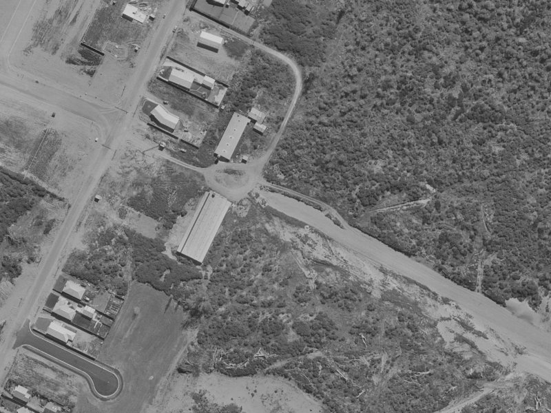 103 Queenspark Drive from the air, 1970-1974