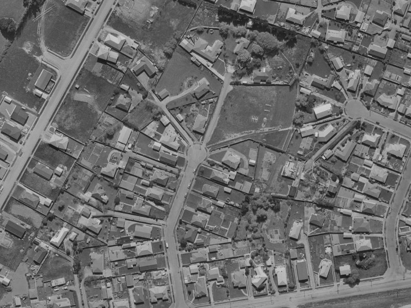 29 Larch Place from the air, 1970-1974