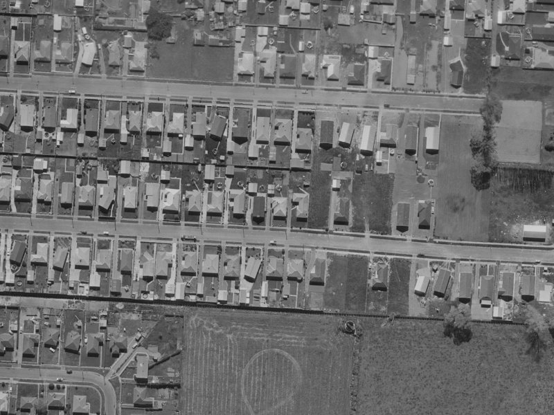 71 Wingate Street from the air, 1970-1974