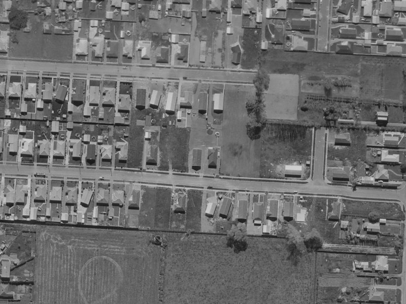 83 Wingate Street from the air, 1970-1974