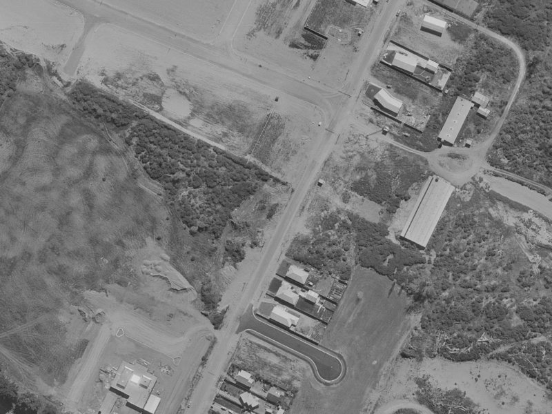 28A Inwoods Road from the air, 1970-1974
