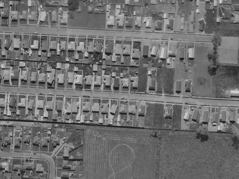 Wingate Street from the air, 1970-1974