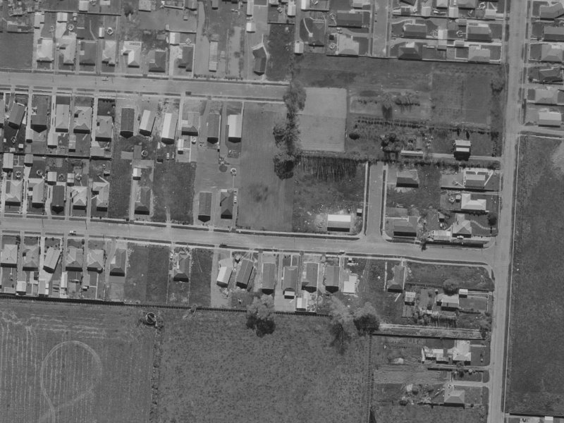 87 Wingate Street from the air, 1970-1974