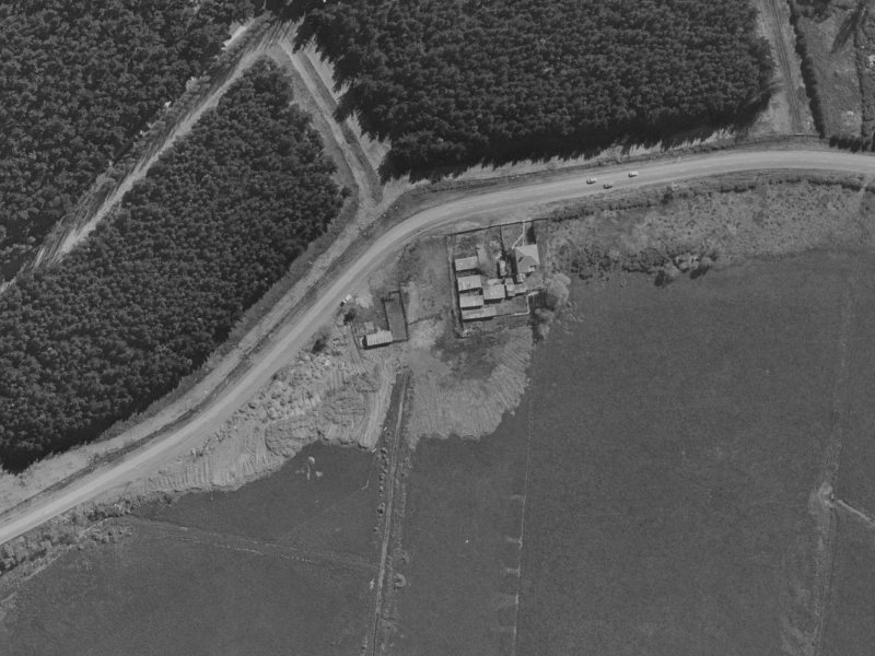 303–311 Mairehau Road from the air, 1970-1974