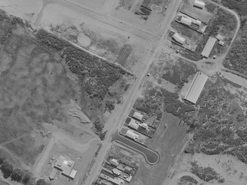 26 Inwoods Road from the air, 1970-1974