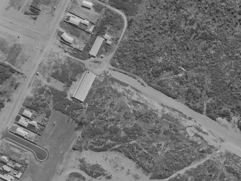 101 Queenspark Drive from the air, 1970-1974
