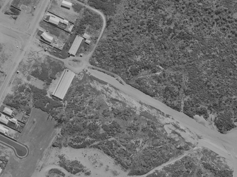 98 Queenspark Drive from the air, 1970-1974